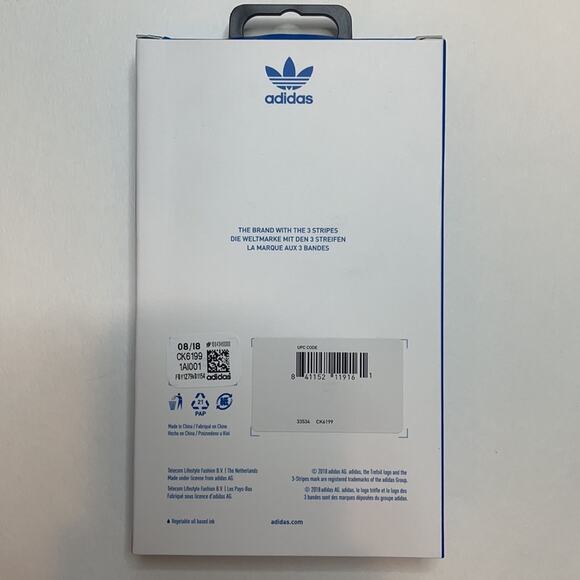 NWT adidas pink stripe iPhone X/XS phone case - Picture 9 of 9